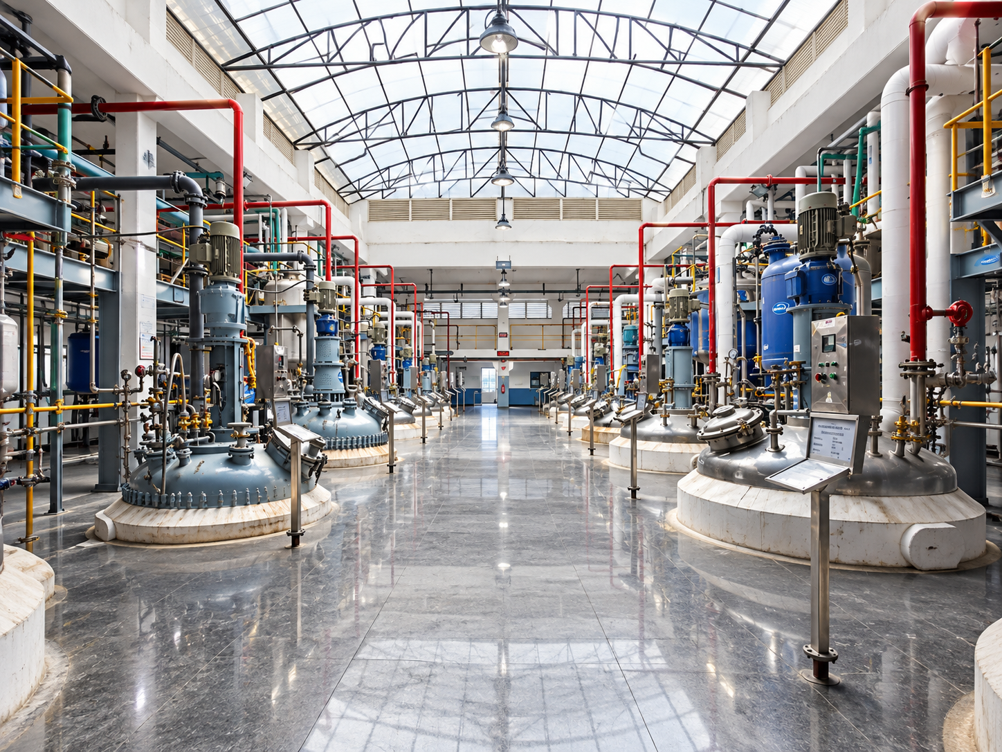 Clearsynth API process plant with production reactors
