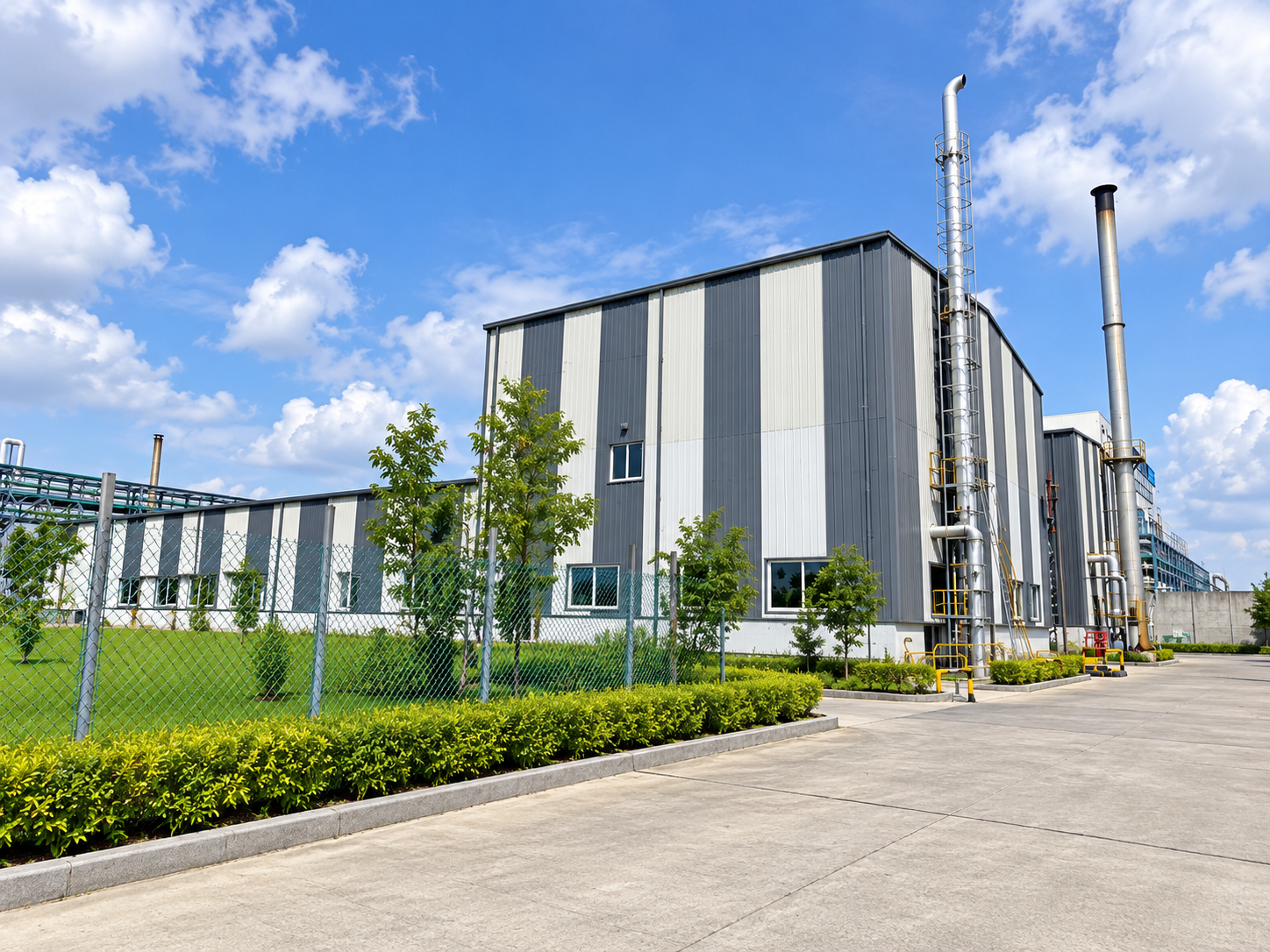 Clearsynth process and utilities building