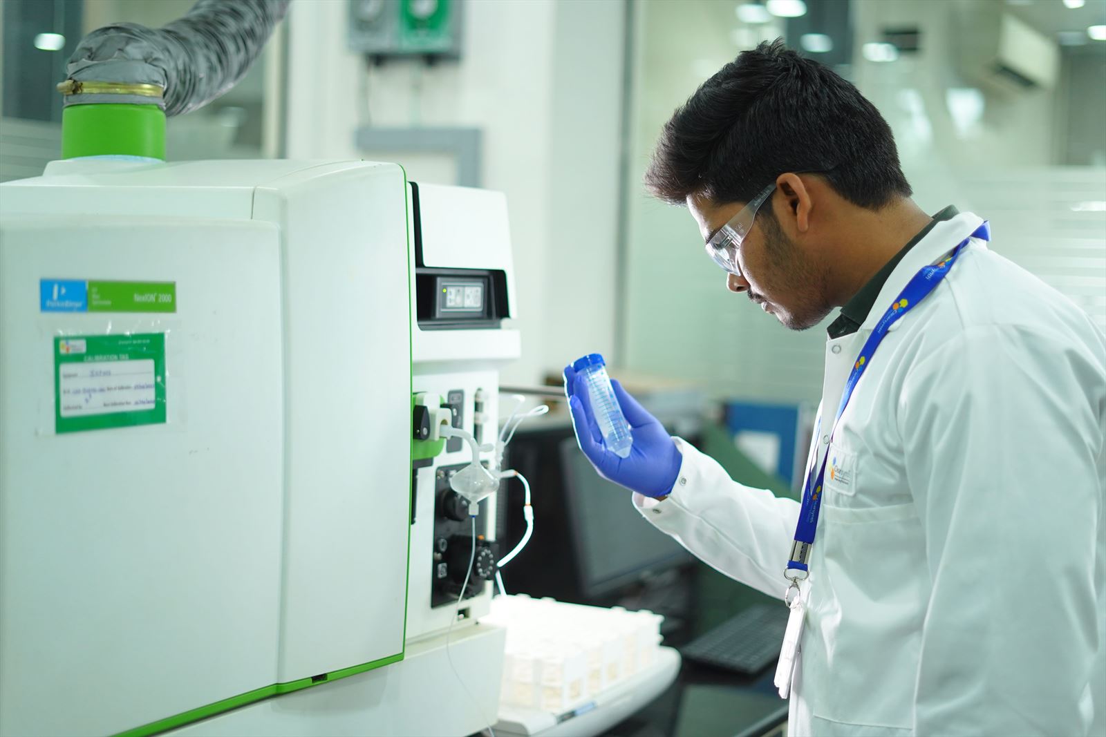 Quality control sample preparation at Clearsynth