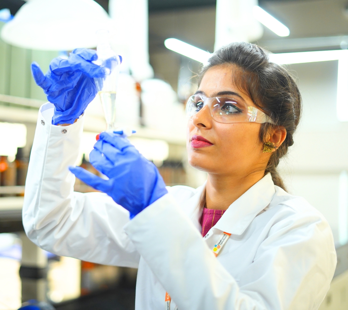 Clearsynth scientist conducting laboratory research