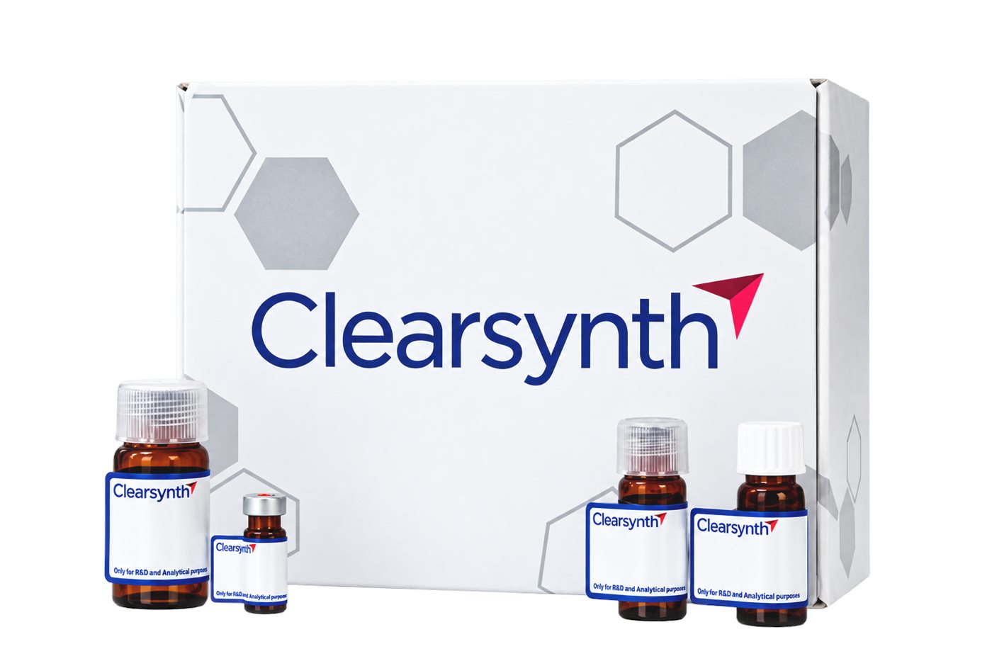 Clearsynth branded analytical standards and protective packing